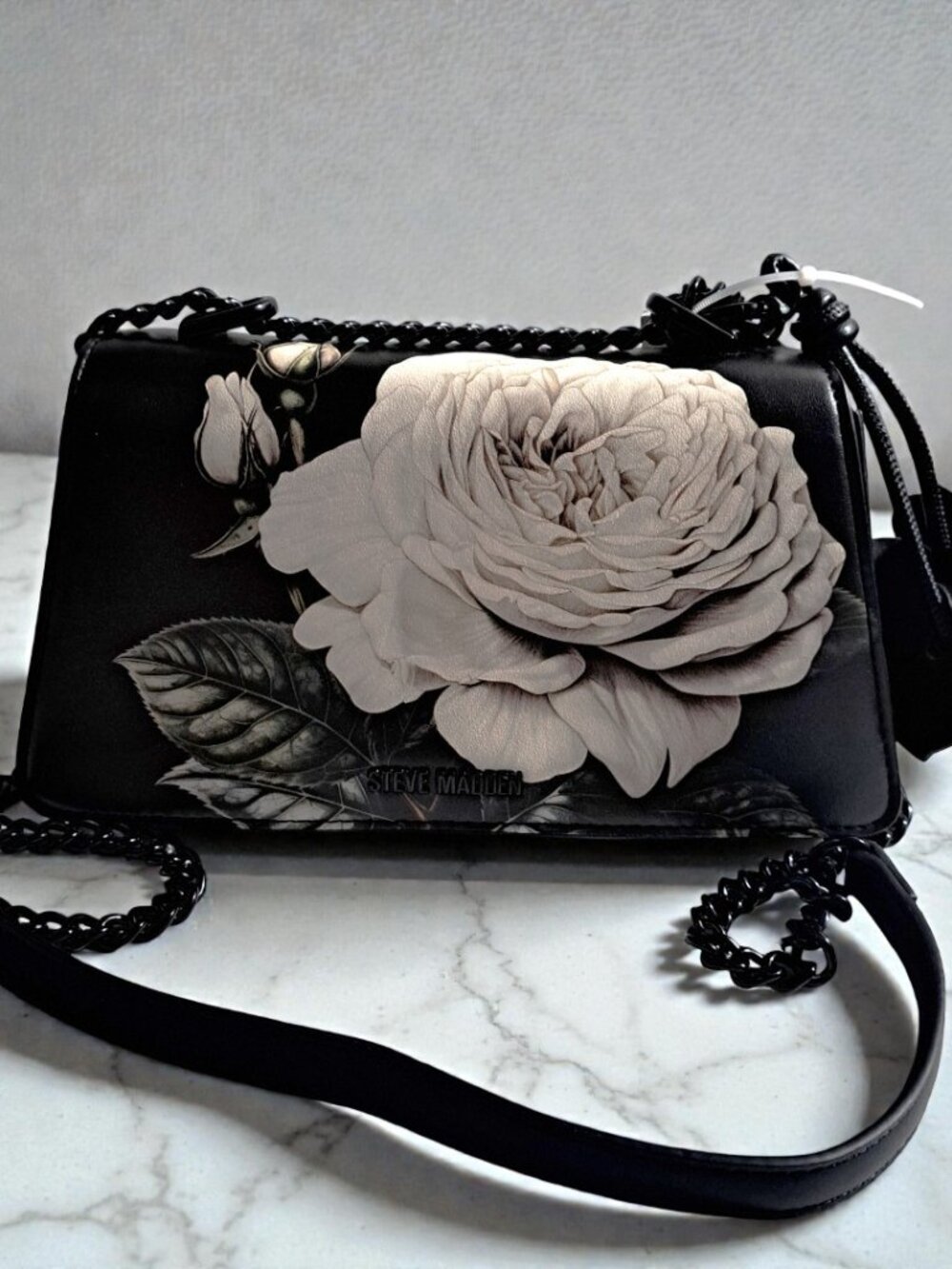 Steve Madden Black BJONNA 2 Shoulder Bag DT626065 NWT